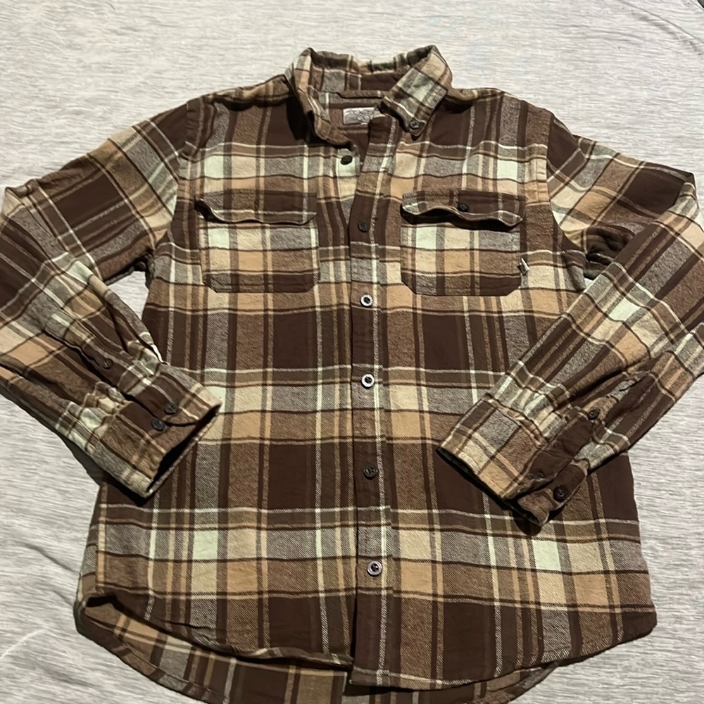 Youth Ocean Coast Flannel button down